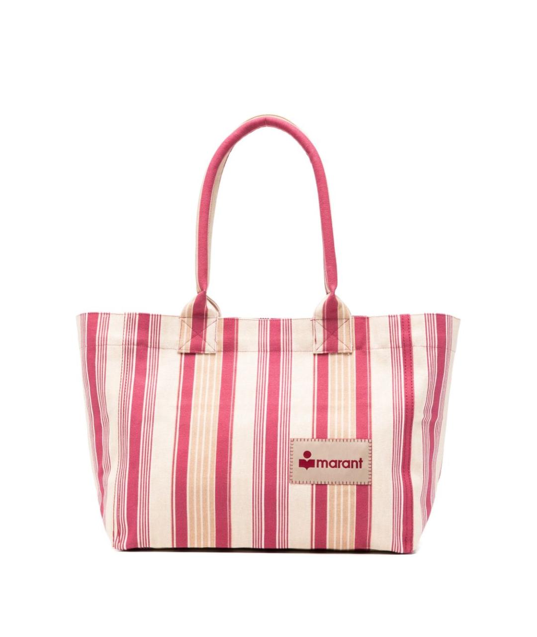 ISABEL MARANT Красная хлопковая сумка тоут, фото 1