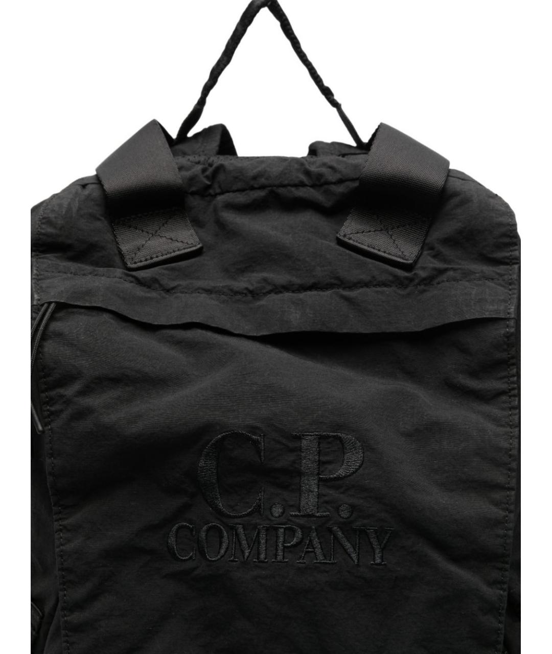 CP COMPANY Черный синтетический рюкзак, фото 5