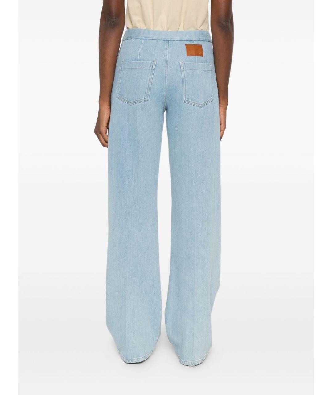FORTE FORTE Голубые прямые джинсы, фото 4