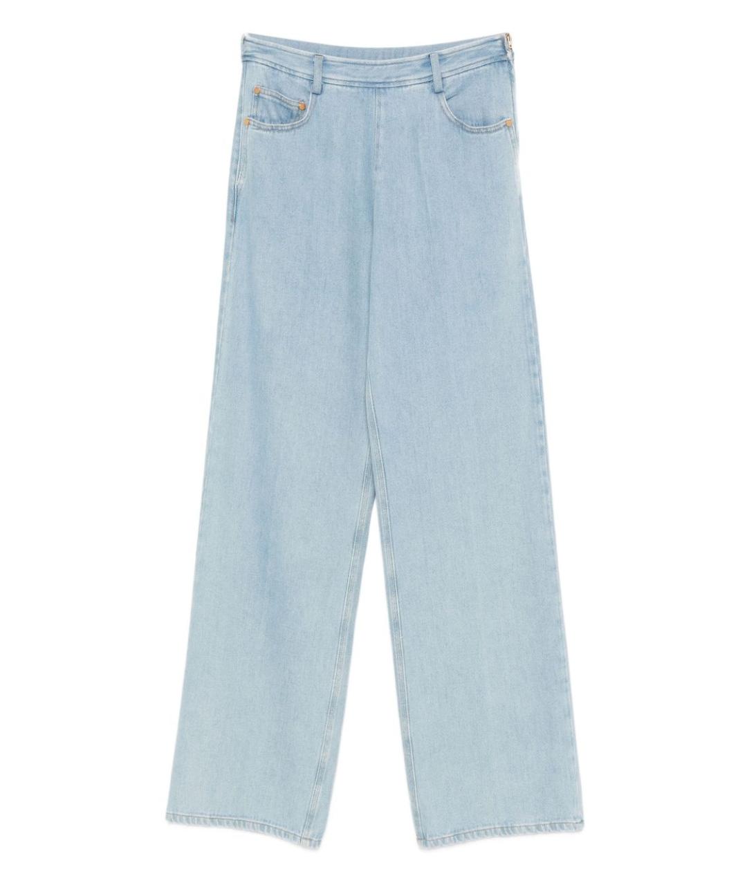 FORTE FORTE Голубые прямые джинсы, фото 1