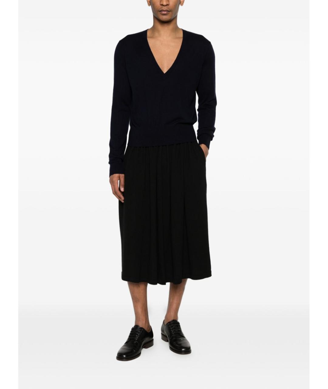 EXTREME CASHMERE Синий шерстяной джемпер / свитер, фото 5