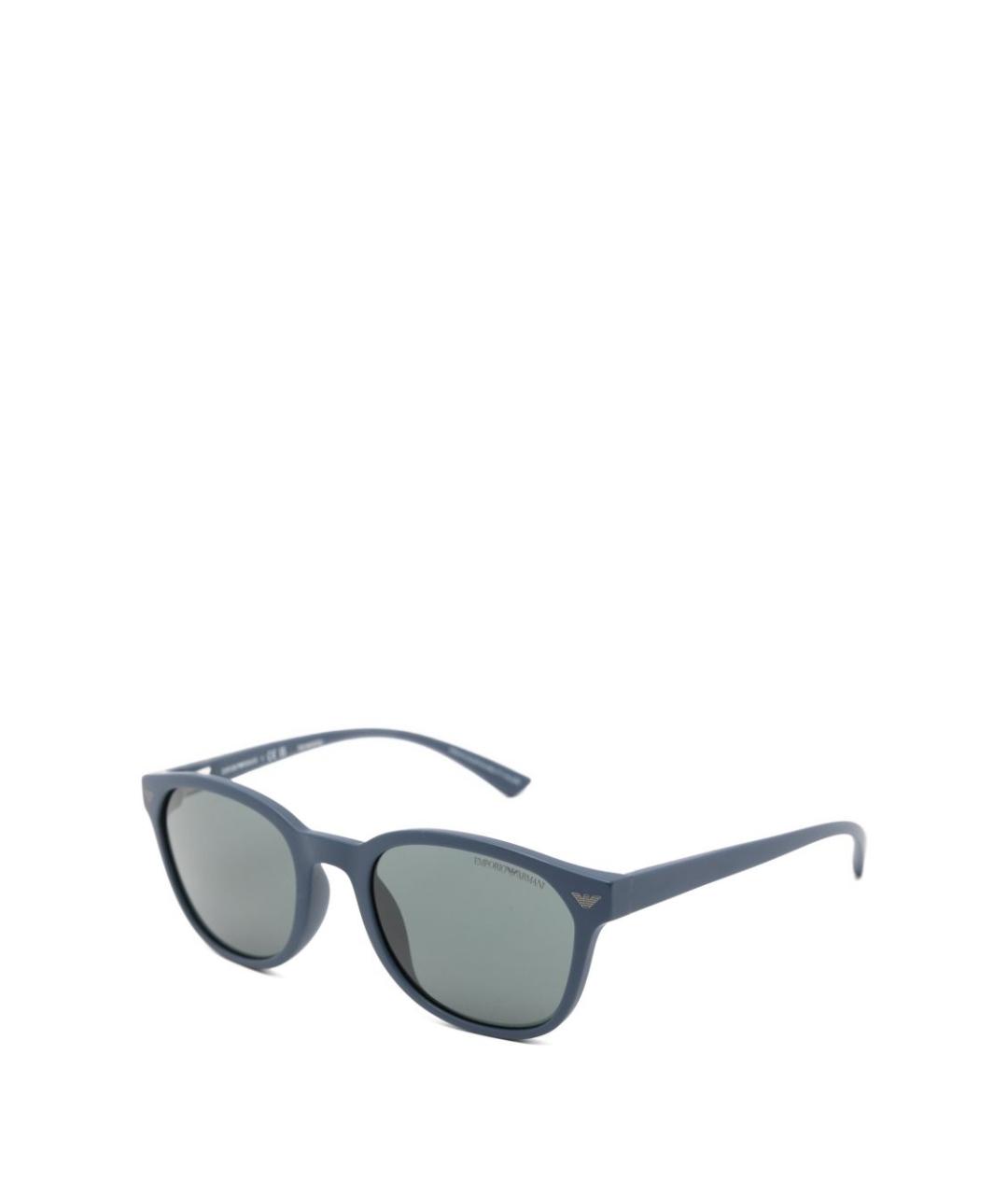 EMPORIO ARMANI Синие солнцезащитные очки, фото 1