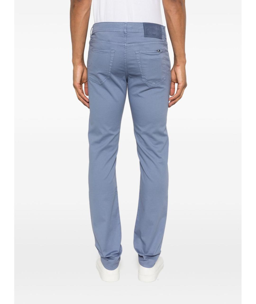 JACOB COHEN Синие прямые джинсы, фото 2