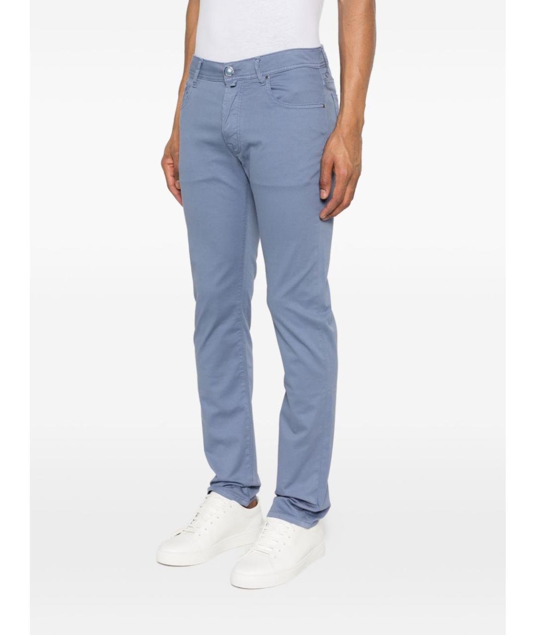 JACOB COHEN Синие прямые джинсы, фото 3