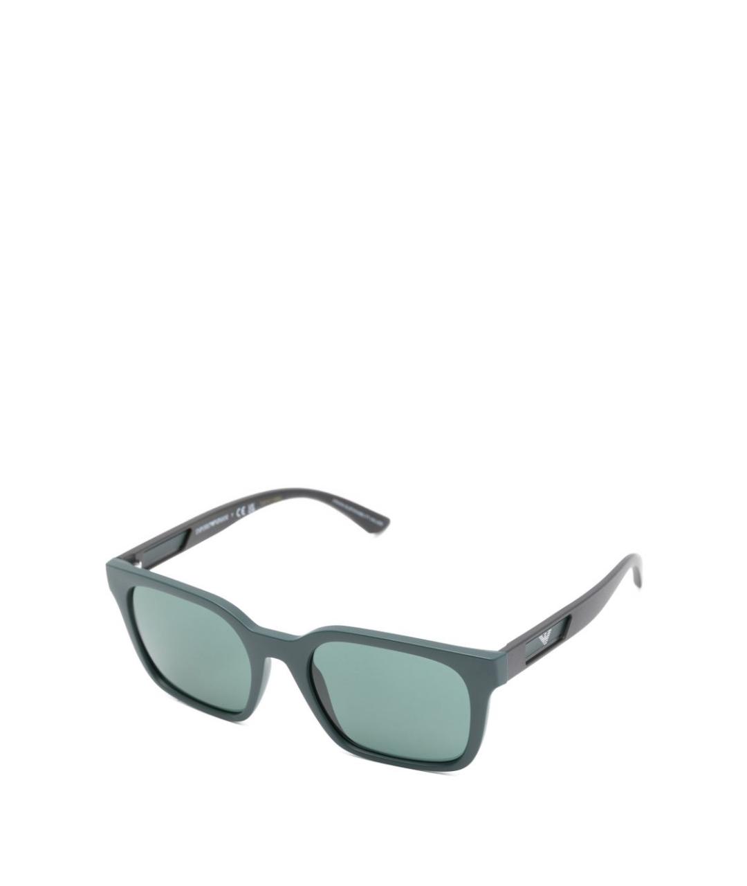 EMPORIO ARMANI Синие солнцезащитные очки, фото 1