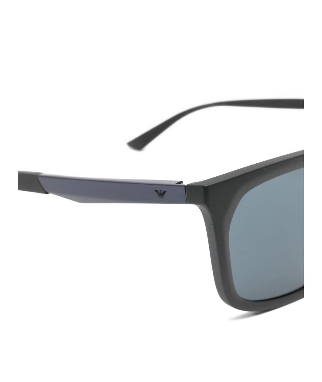 EMPORIO ARMANI Черные солнцезащитные очки, фото 3