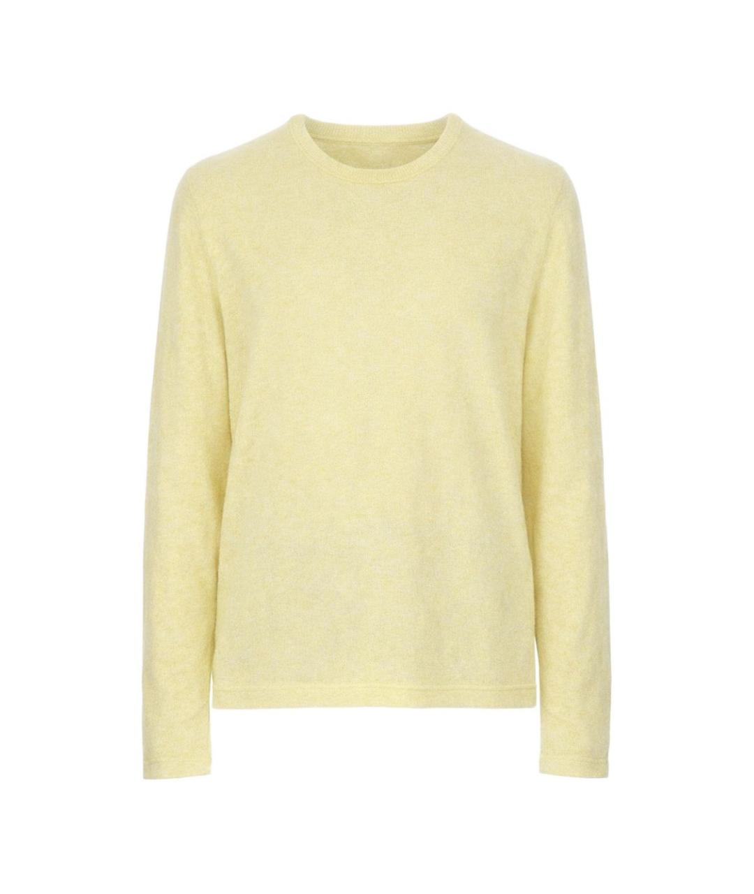 THE ROW Желтый кашемировый джемпер / свитер, фото 1