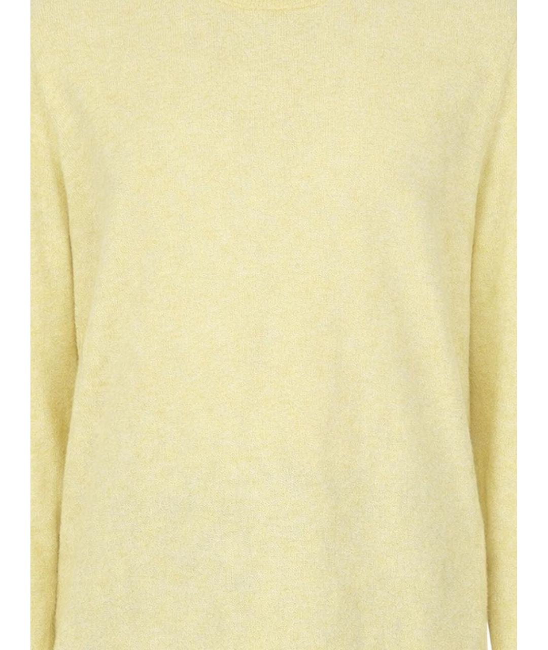 THE ROW Желтый кашемировый джемпер / свитер, фото 2
