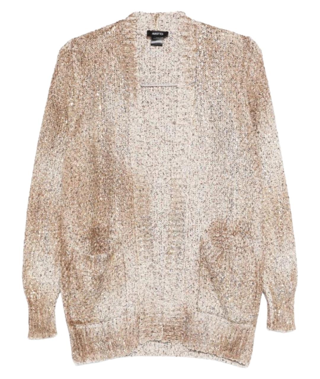 AVANT TOI Коричневый хлопковый кардиган, фото 1