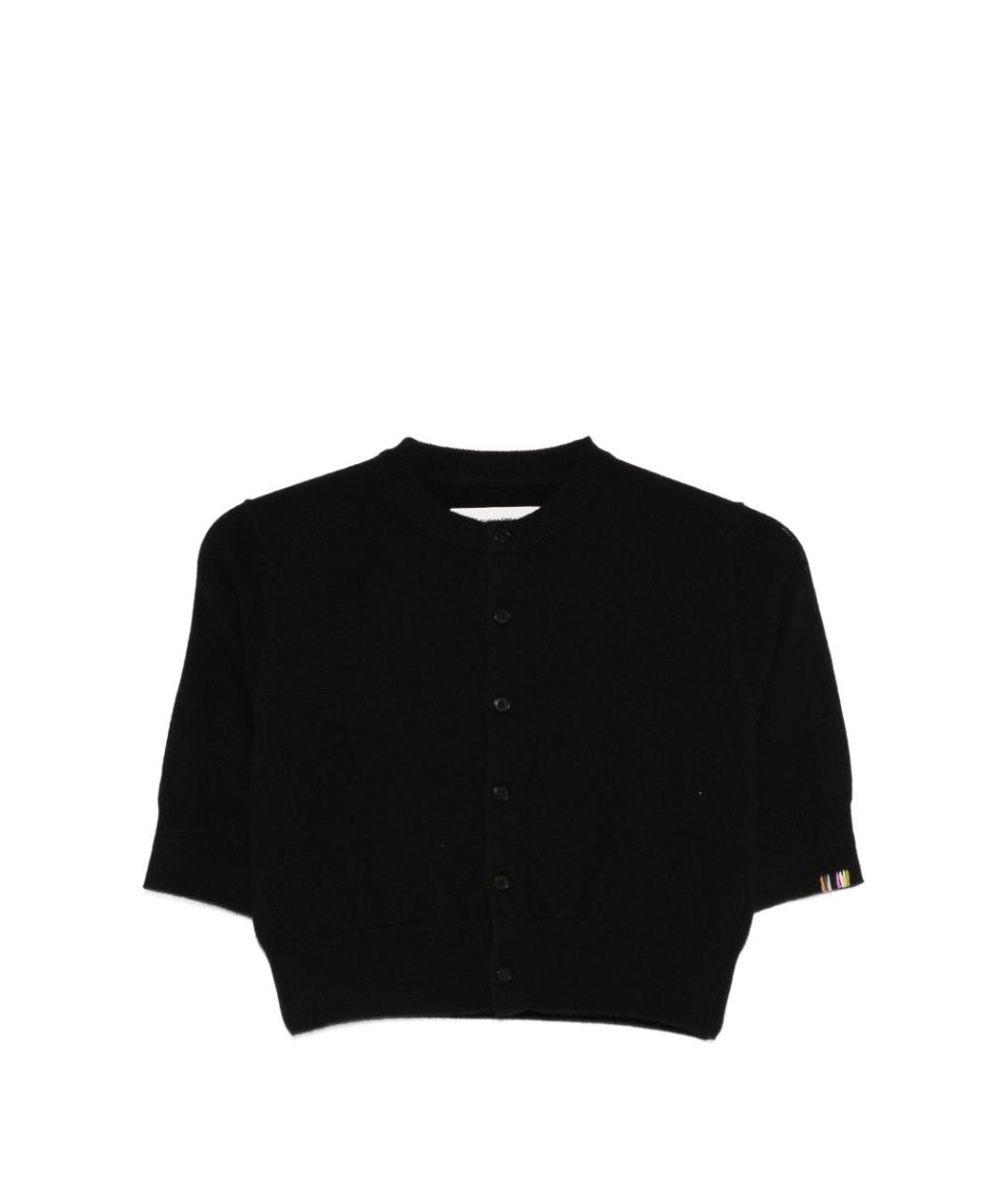 EXTREME CASHMERE Черный кашемировый кардиган, фото 1