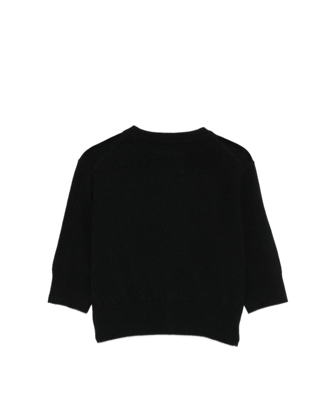 EXTREME CASHMERE Черный кашемировый кардиган, фото 2