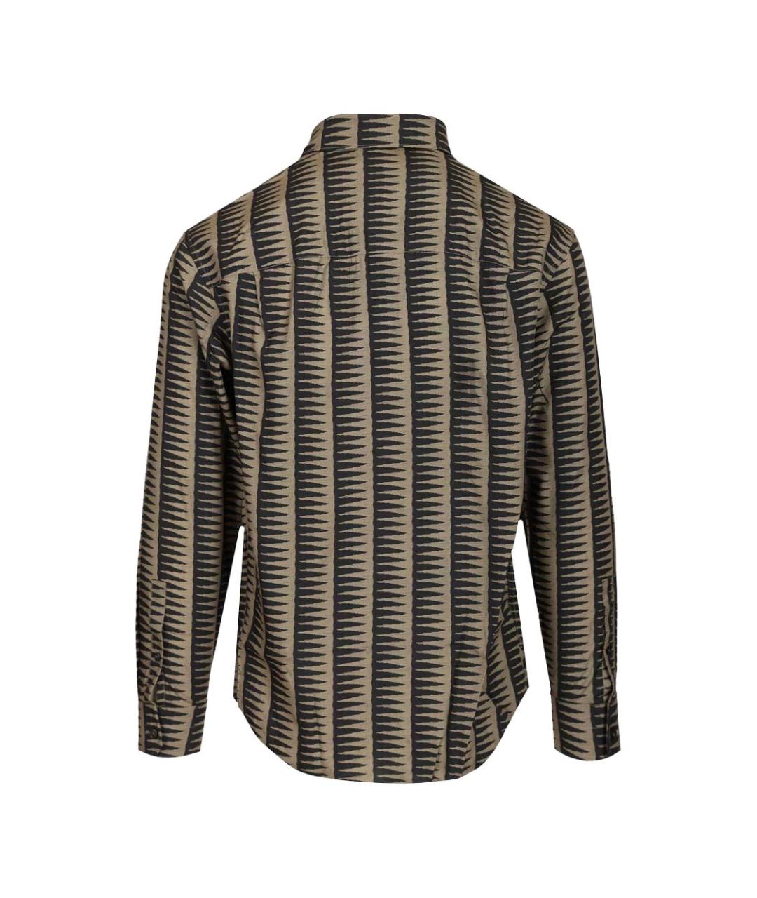 EMPORIO ARMANI Синяя кэжуал рубашка, фото 3