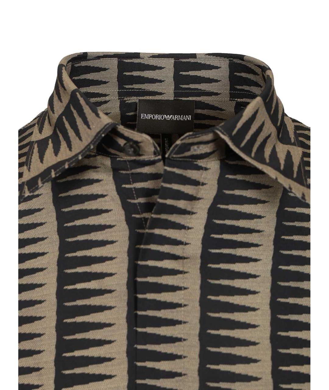 EMPORIO ARMANI Синяя кэжуал рубашка, фото 5