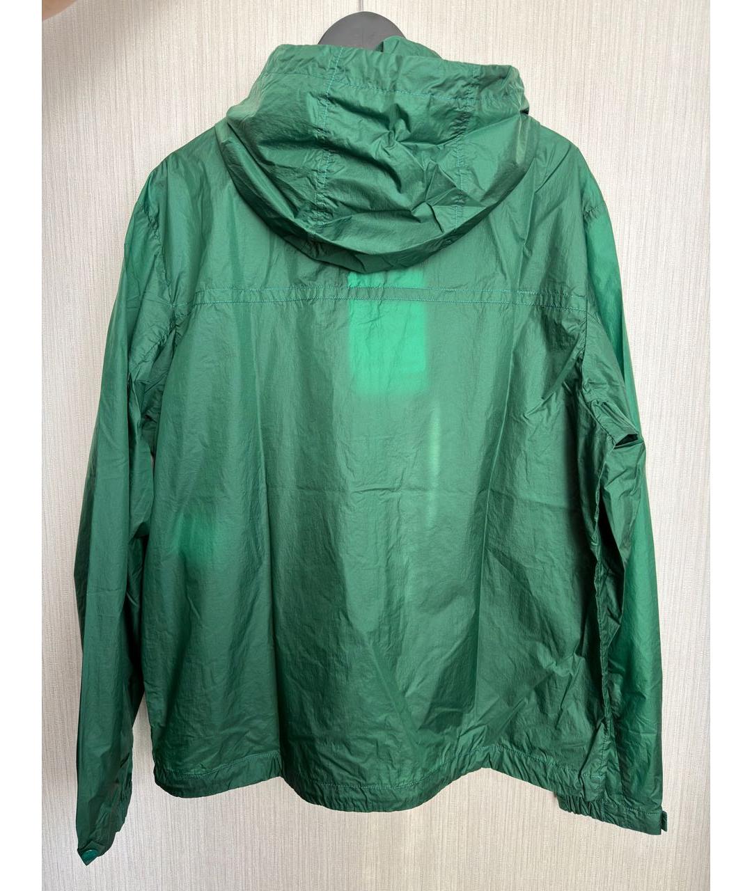 MONCLER Зеленая полиамидовая куртка, фото 2
