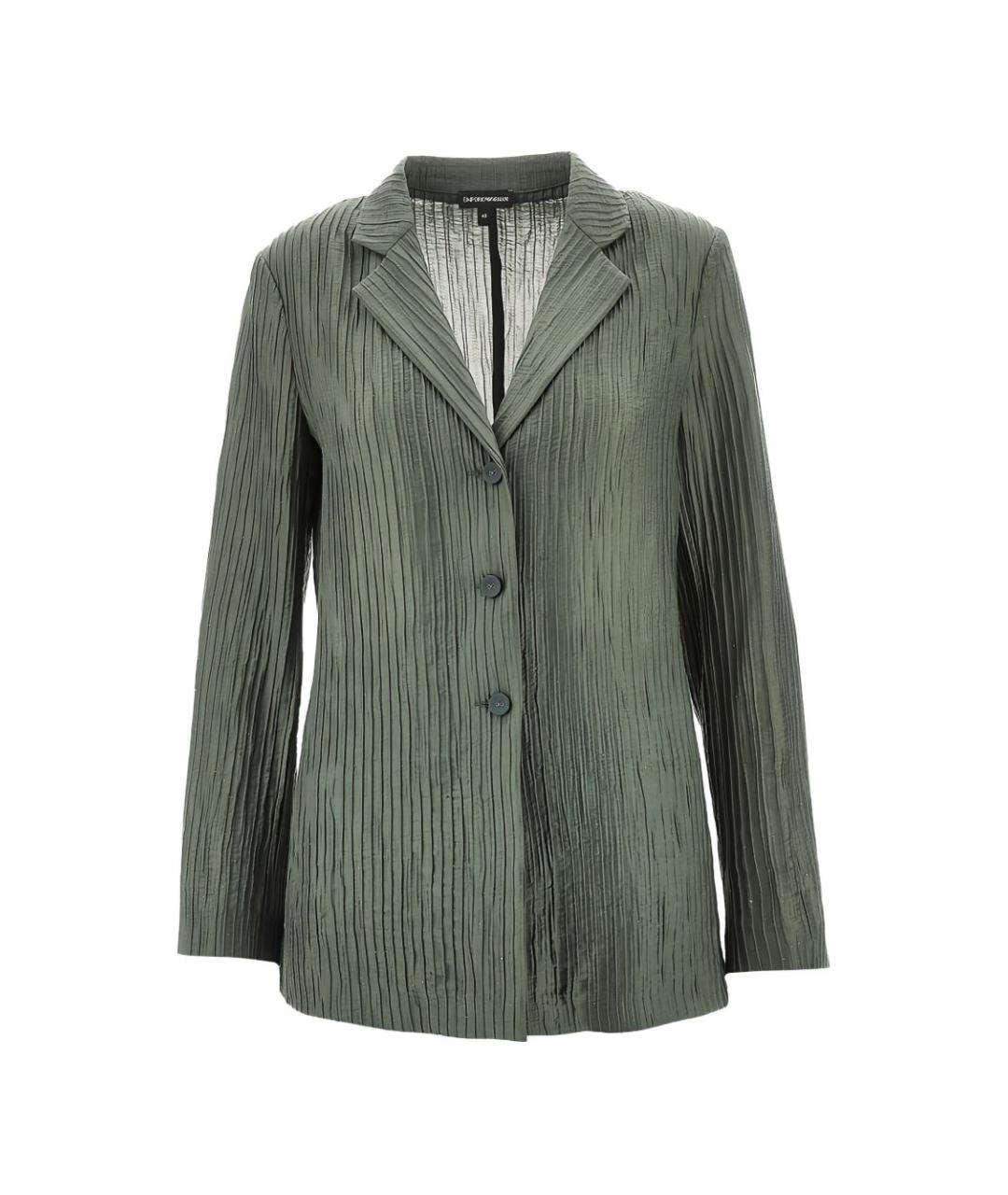 EMPORIO ARMANI Серый жакет/пиджак, фото 1