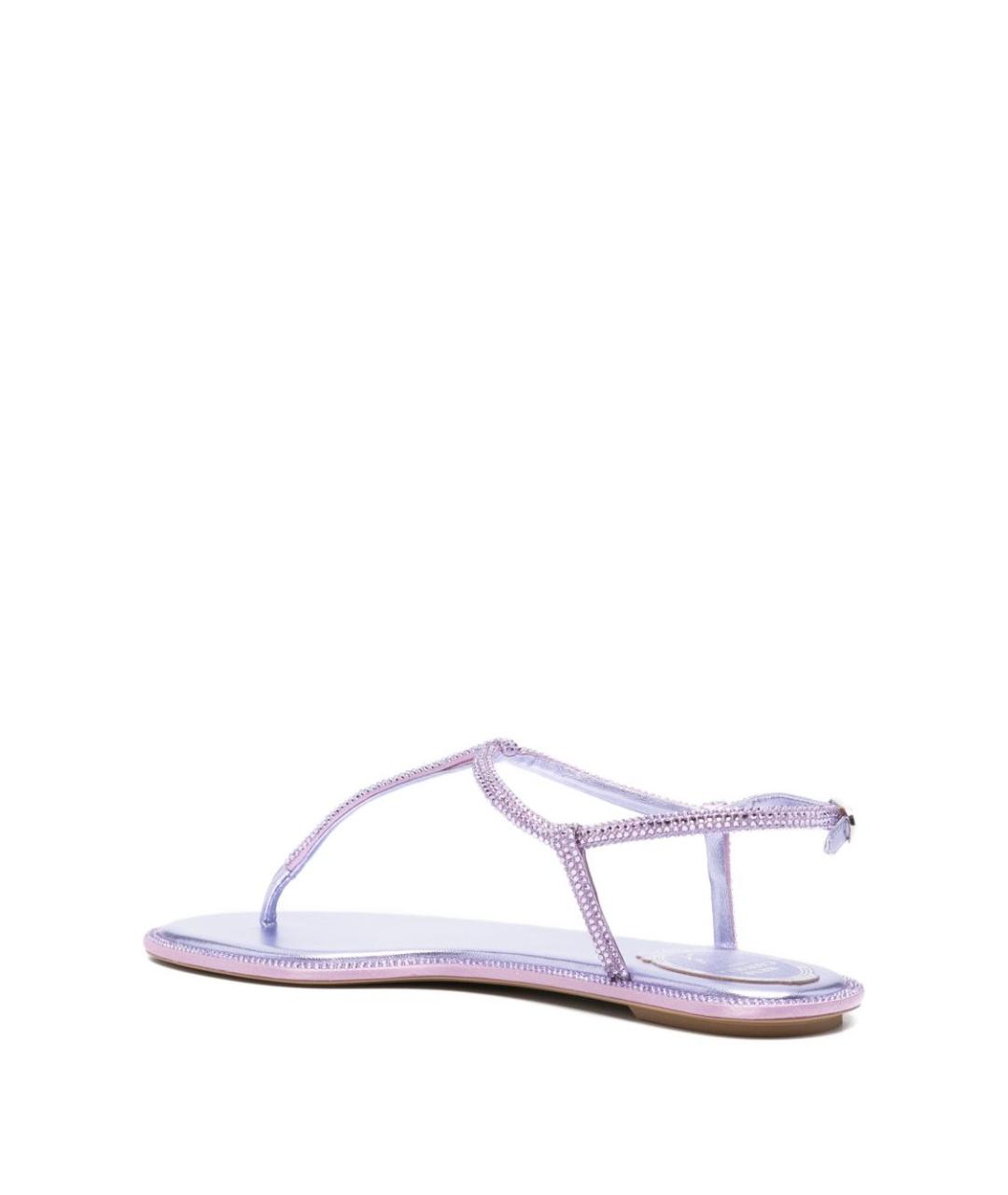 RENE CAOVILLA Фиолетовые босоножки, фото 3