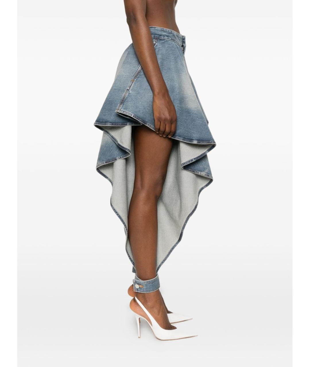 ALAIA Синие джинсы клеш, фото 4