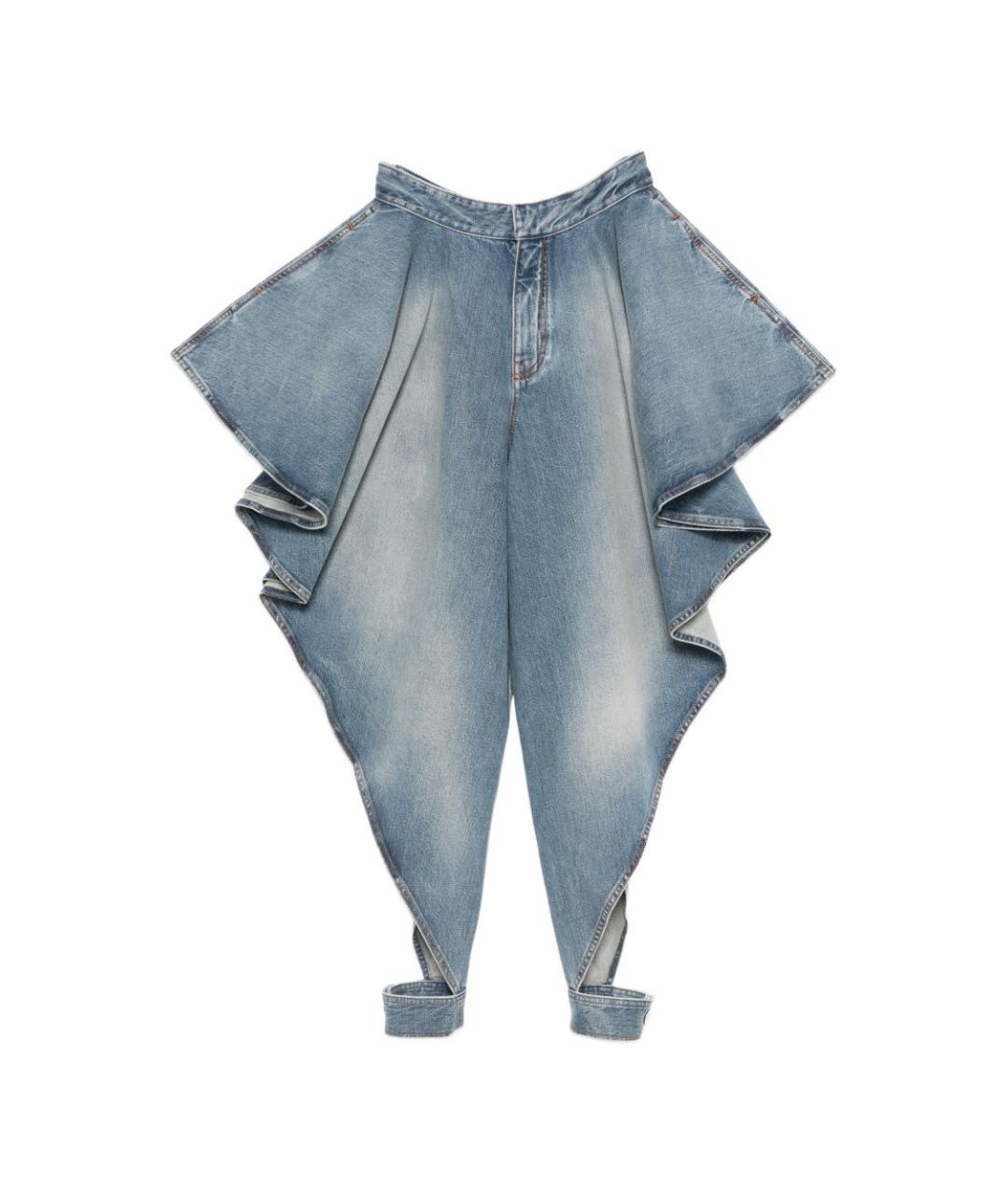 ALAIA Синие джинсы клеш, фото 1