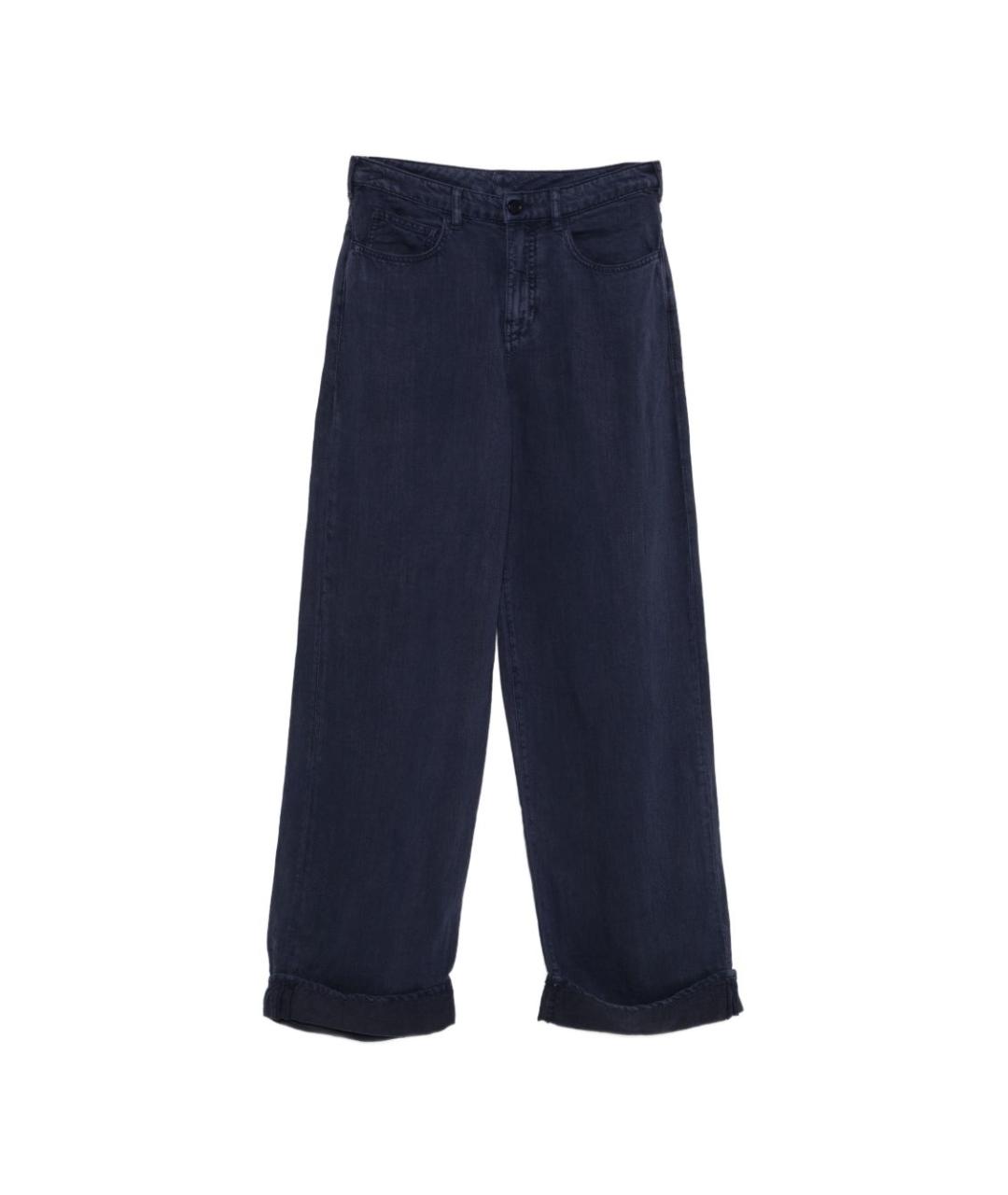 EMPORIO ARMANI Синие прямые джинсы, фото 1