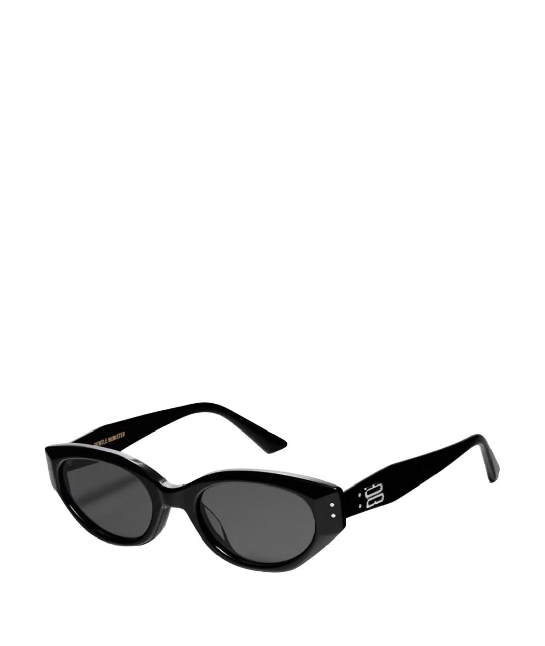 GENTLE MONSTER Черные пластиковые солнцезащитные очки, фото 1