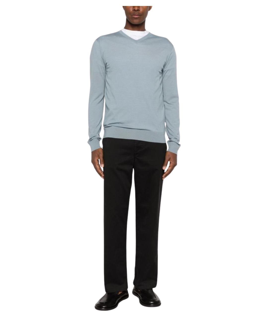 THE ROW Голубой джемпер / свитер, фото 4