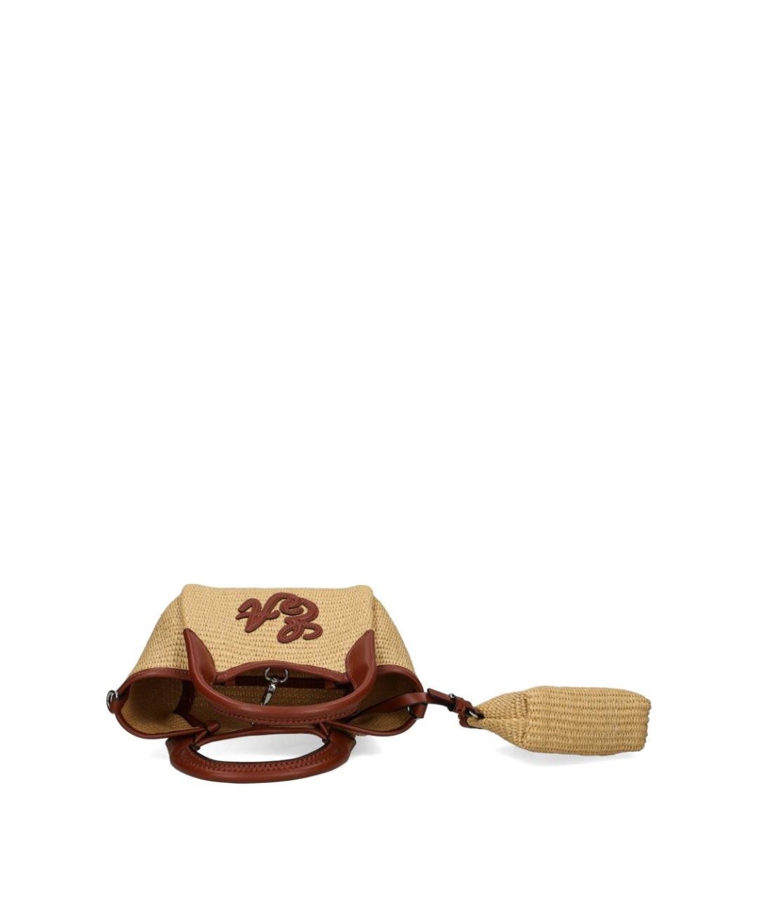 EMPORIO ARMANI Коричневая сумка тоут, фото 5