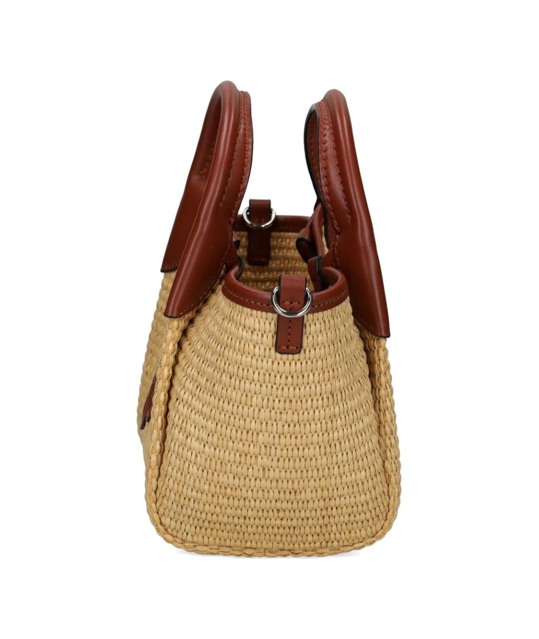 EMPORIO ARMANI Коричневая сумка тоут, фото 4