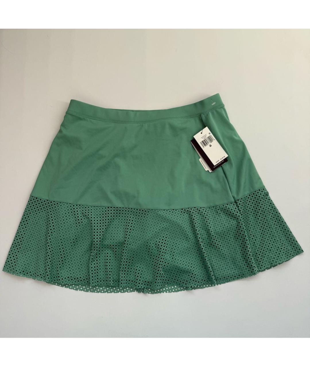 RALPH LAUREN Зеленая юбка мини, фото 5