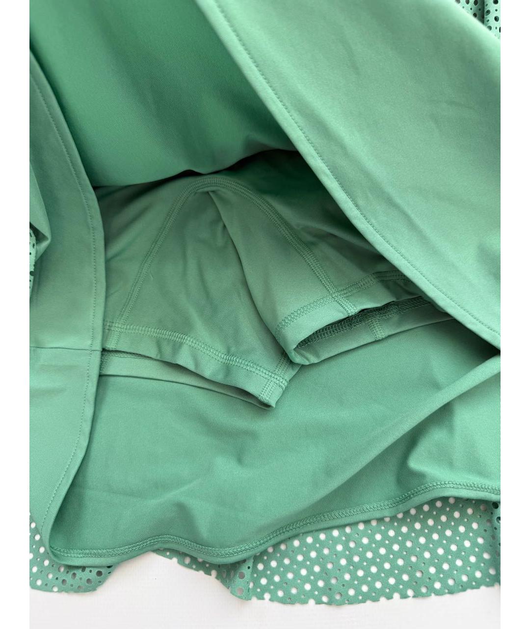 RALPH LAUREN Зеленая юбка мини, фото 4