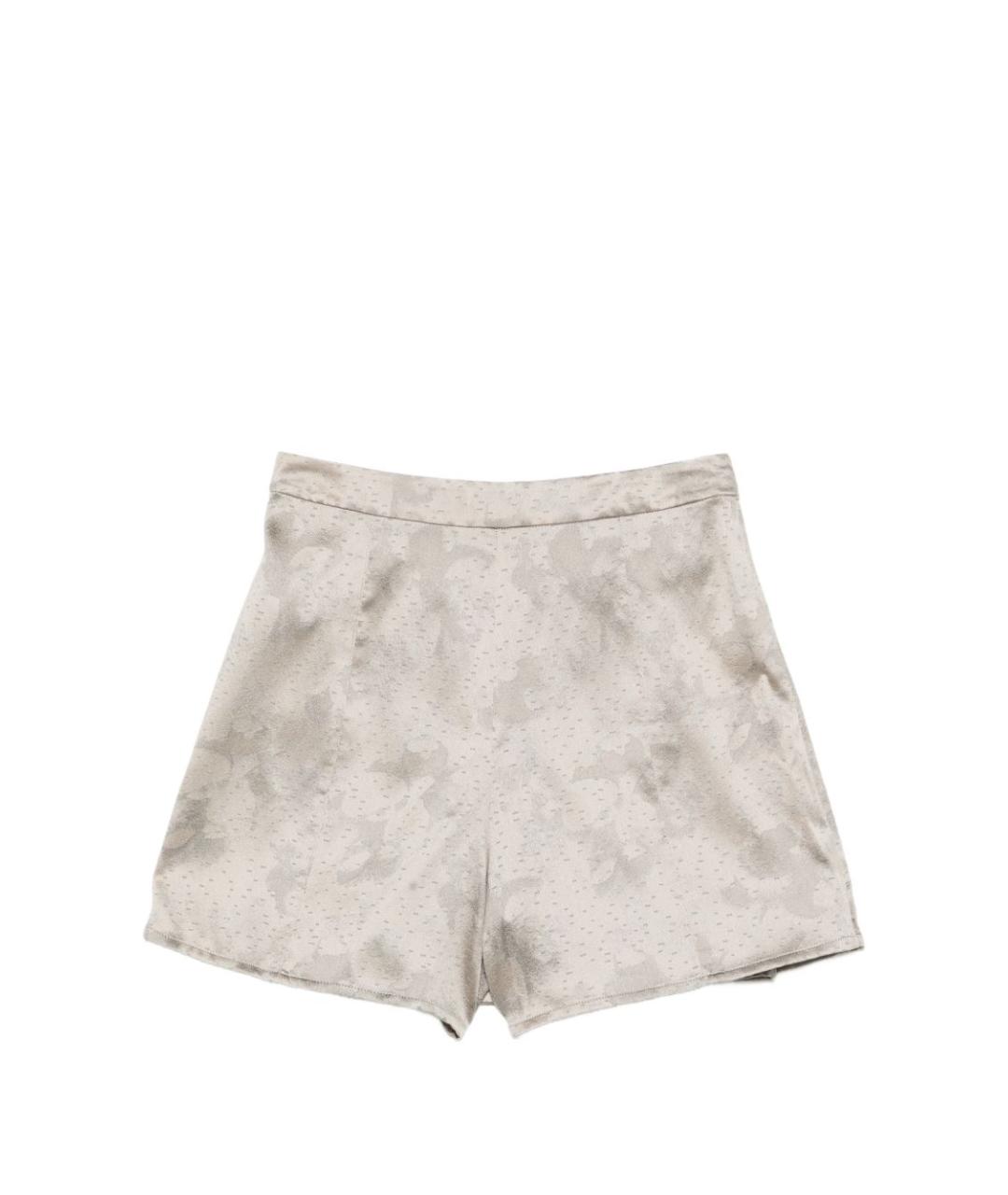 EMPORIO ARMANI Серые полиэстеровые шорты, фото 3