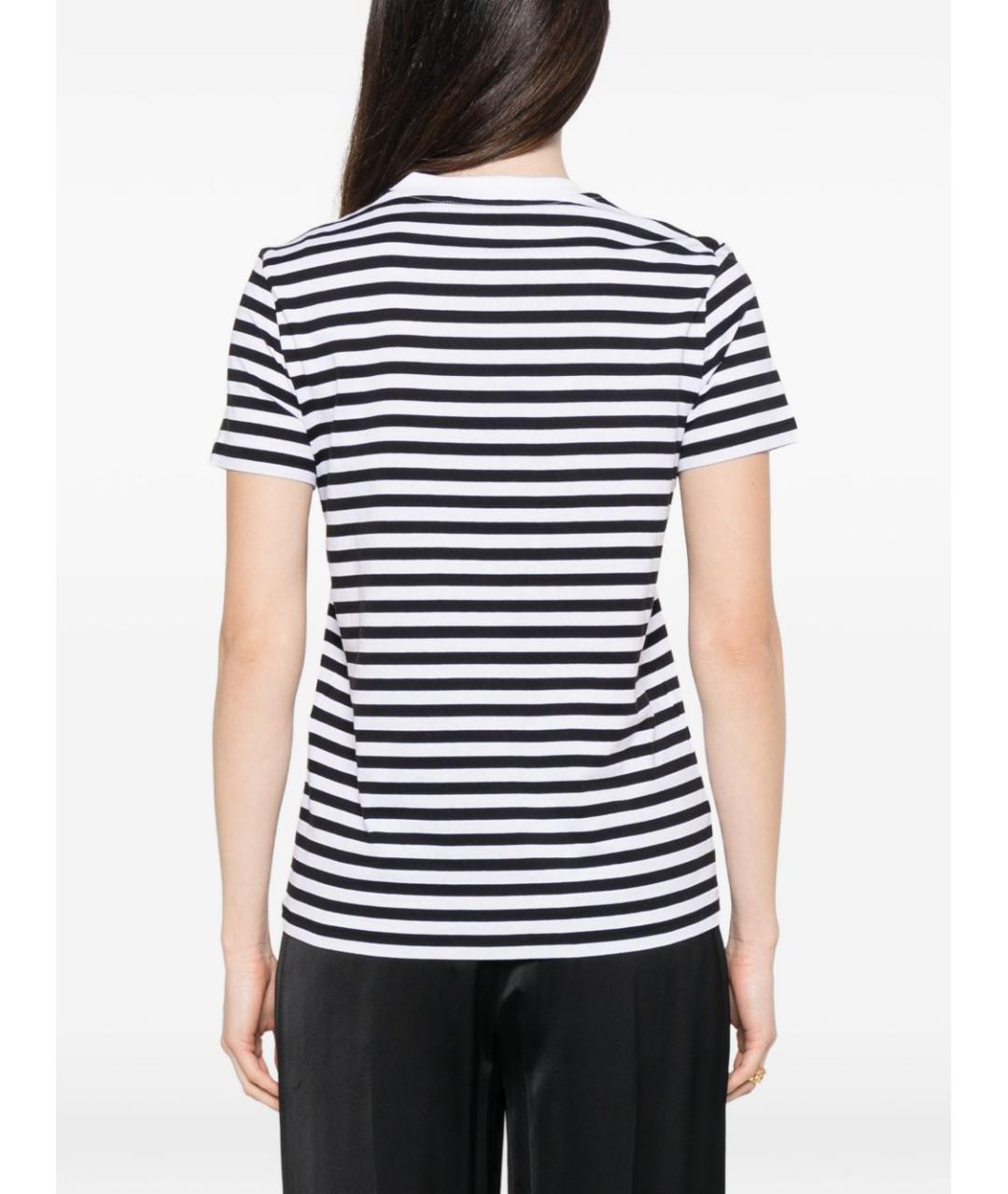 MAX MARA Черная хлопковая футболка, фото 4