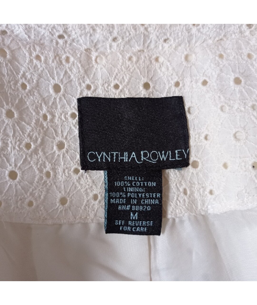 CYNTHIA ROWLEY Бежевый хлопковый жакет/пиджак, фото 6