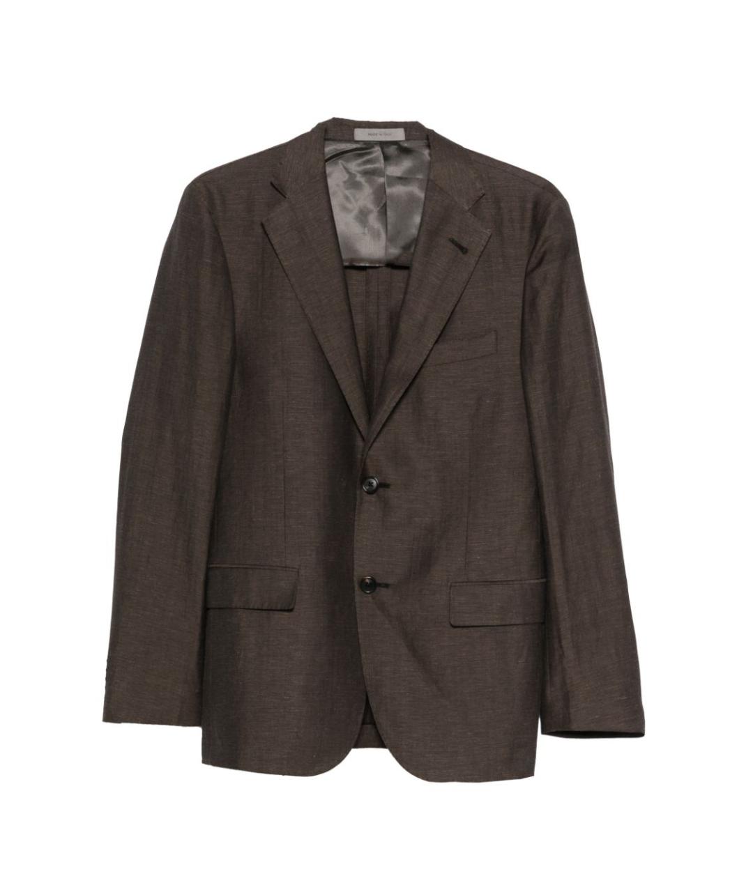 CORNELIANI Коричневый классический костюм, фото 1