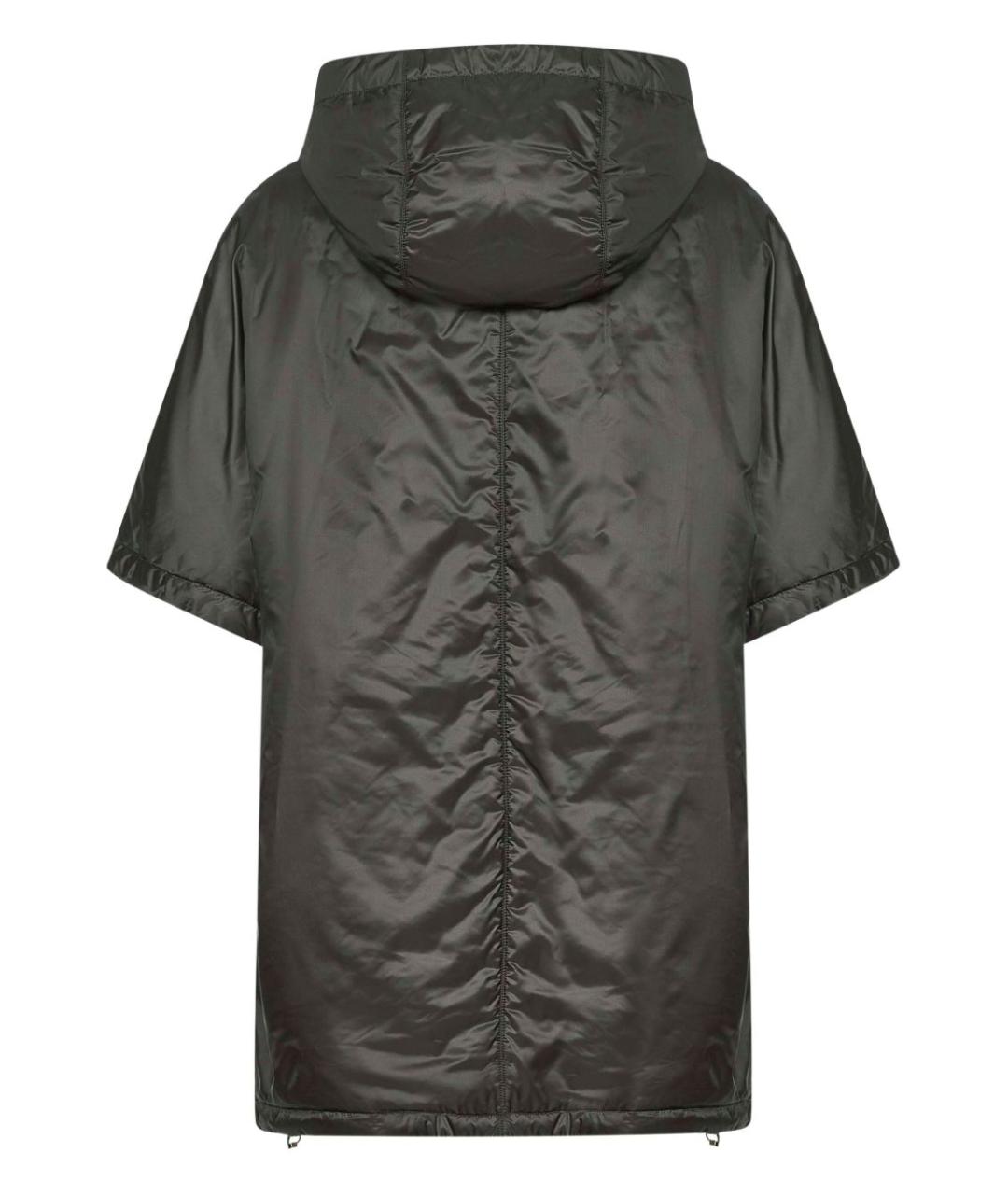 MAX MARA Хаки полиэстеровая куртка, фото 2