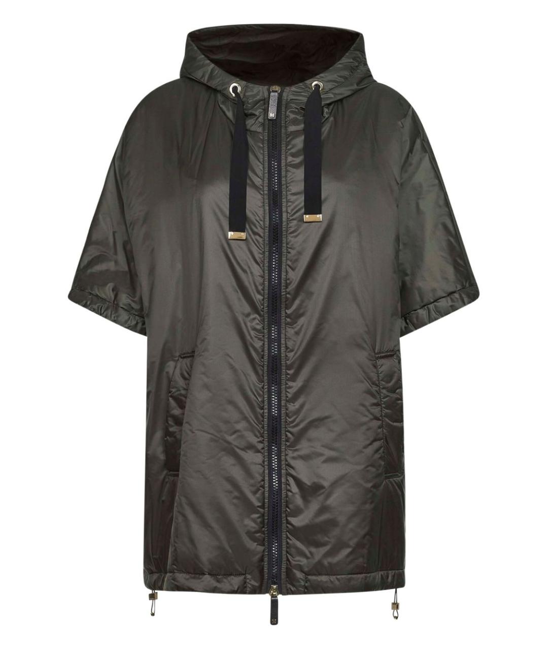 MAX MARA Хаки полиэстеровая куртка, фото 1