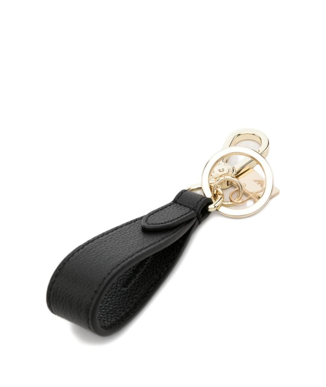 EMPORIO ARMANI Черный брелок, фото 3