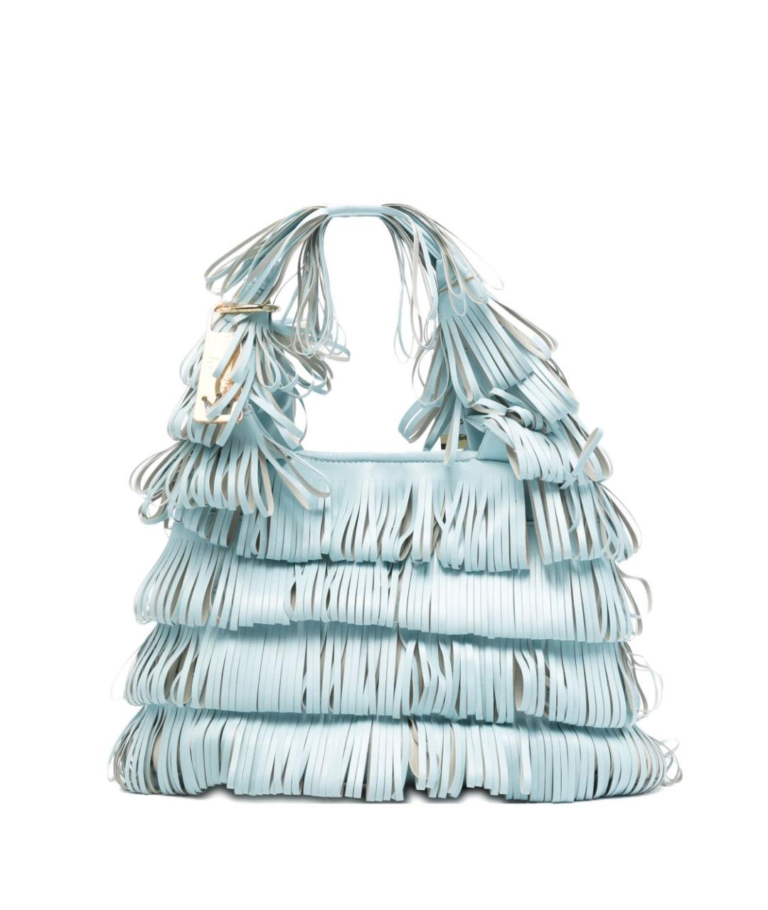 LA MILANESA Голубая сумка через плечо, фото 1