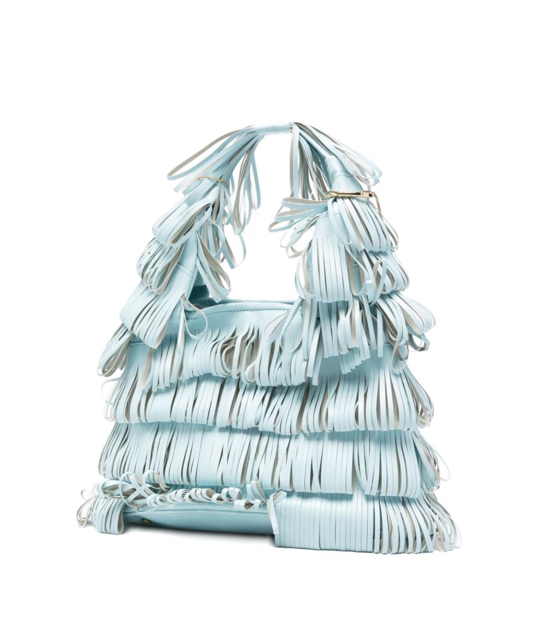 LA MILANESA Голубая сумка через плечо, фото 2