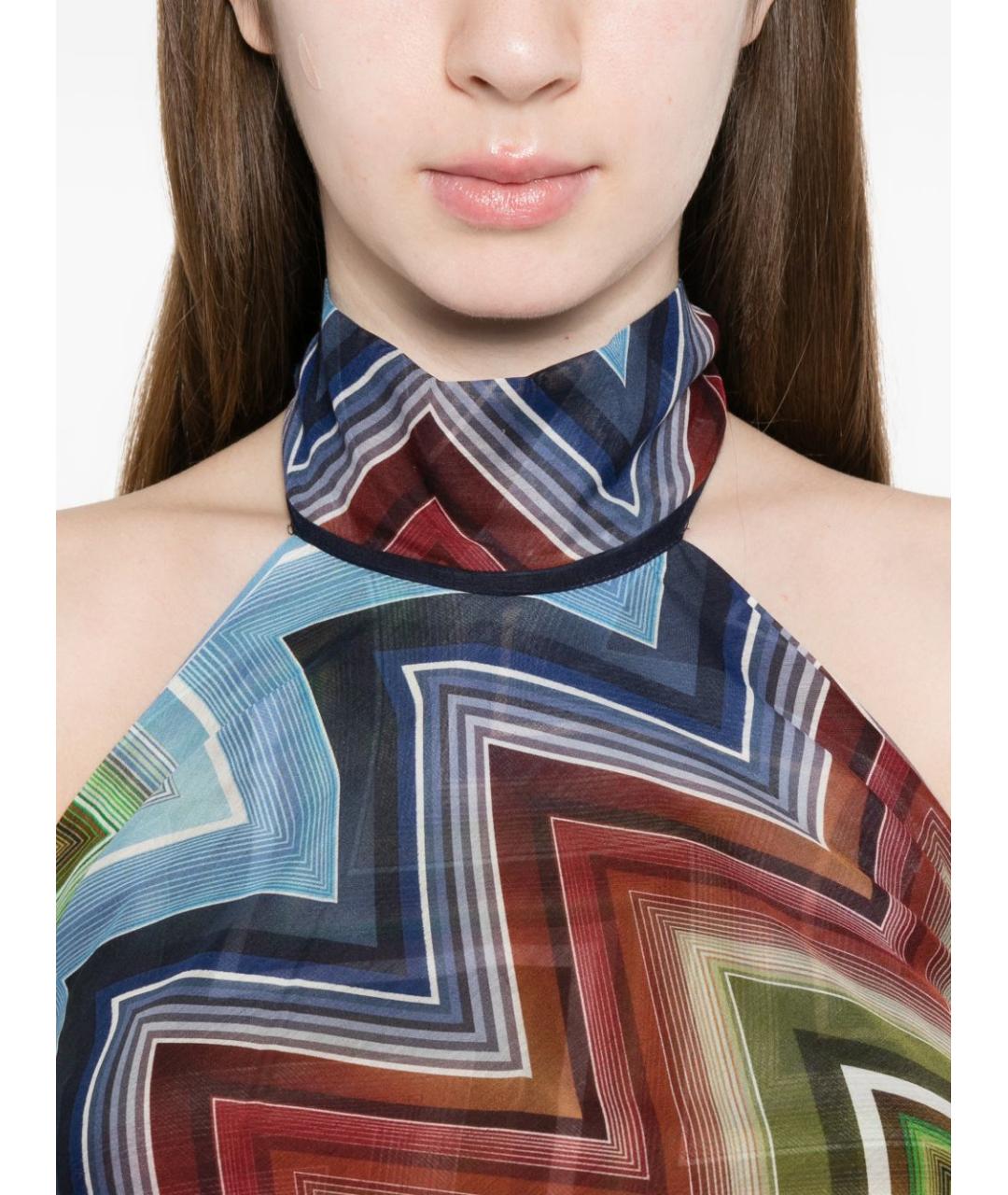 MISSONI Синяя майка, фото 5