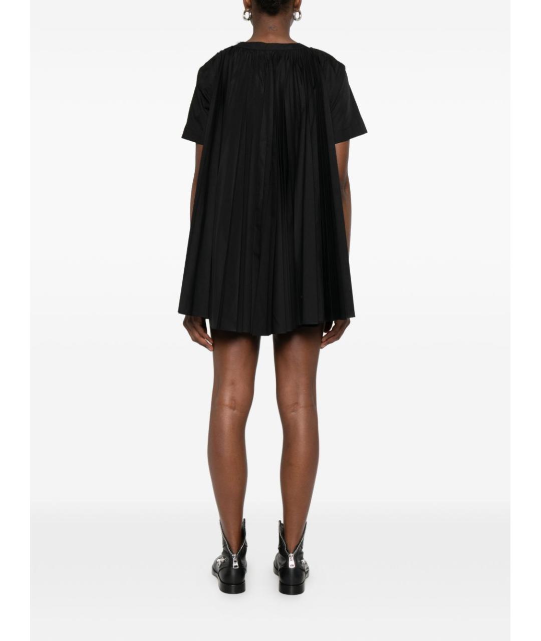 SACAI Черное повседневное платье, фото 5
