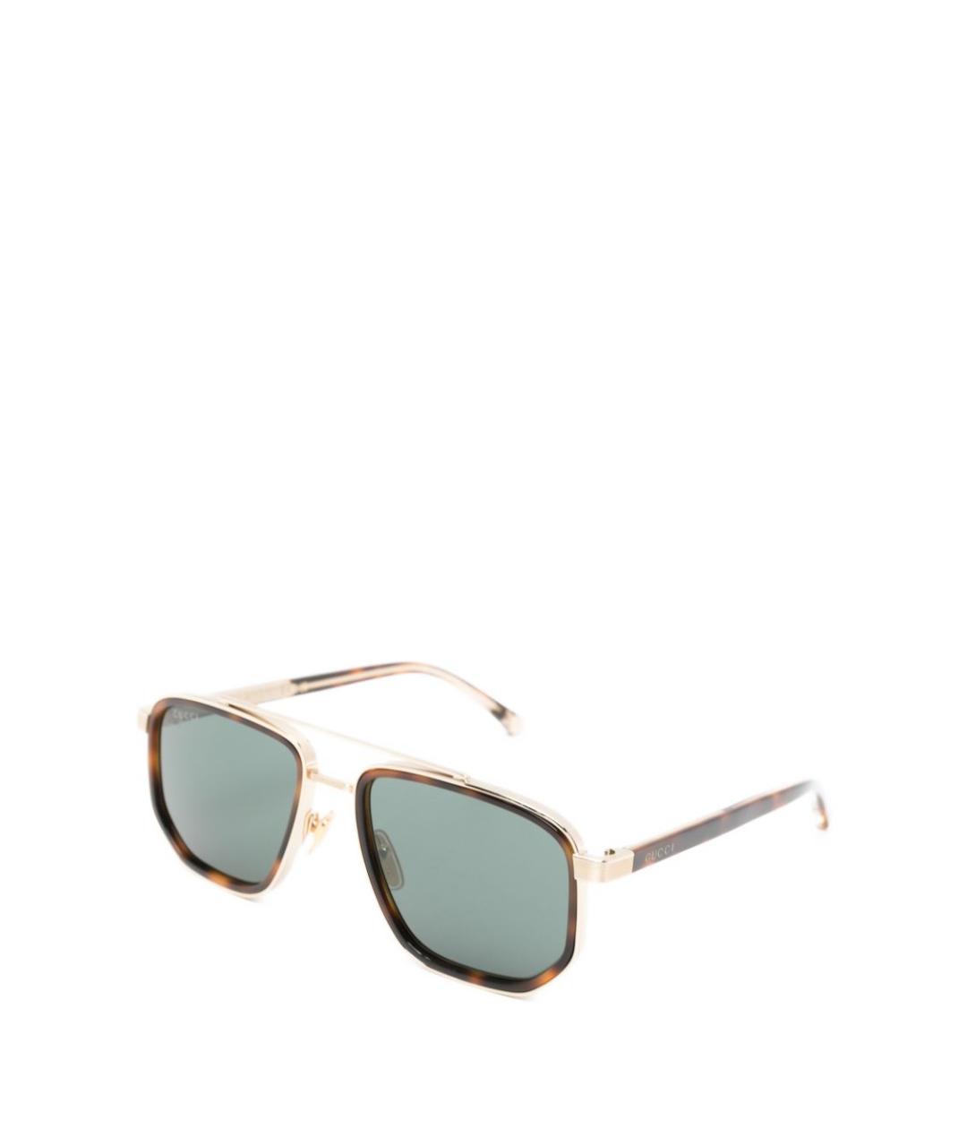 GUCCI Мульти металлические солнцезащитные очки, фото 2