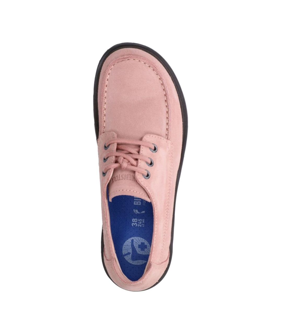 BIRKENSTOCK Розовые замшевые ботинки, фото 5