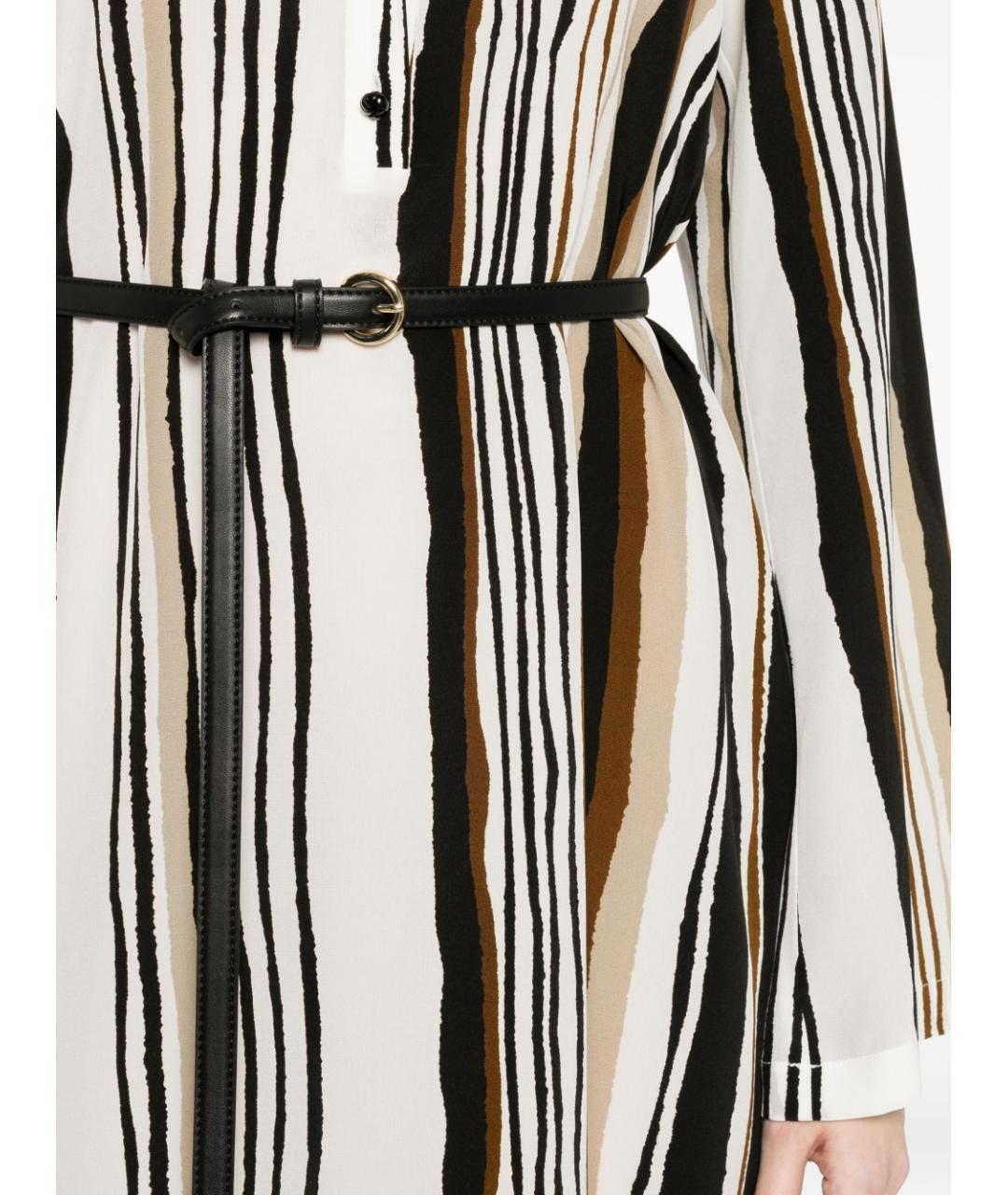 MAX MARA Мульти шелковое повседневное платье, фото 6