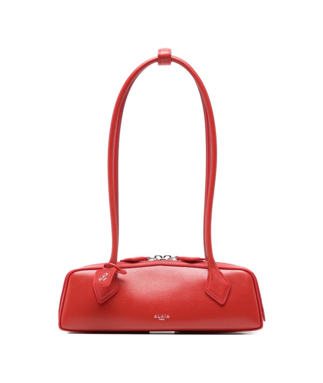 ALAIA Красная кожаная сумка тоут, фото 1