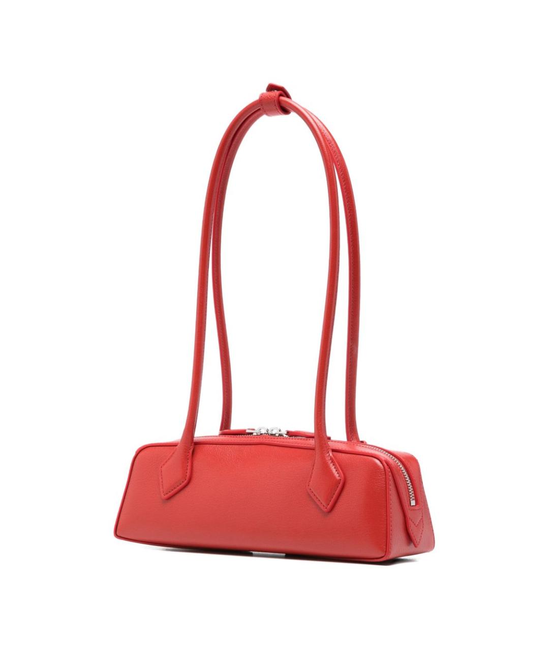 ALAIA Красная кожаная сумка тоут, фото 3