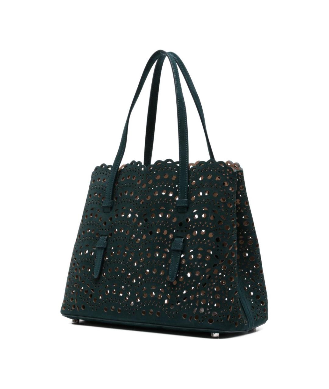 ALAIA Синяя кожаная сумка тоут, фото 5