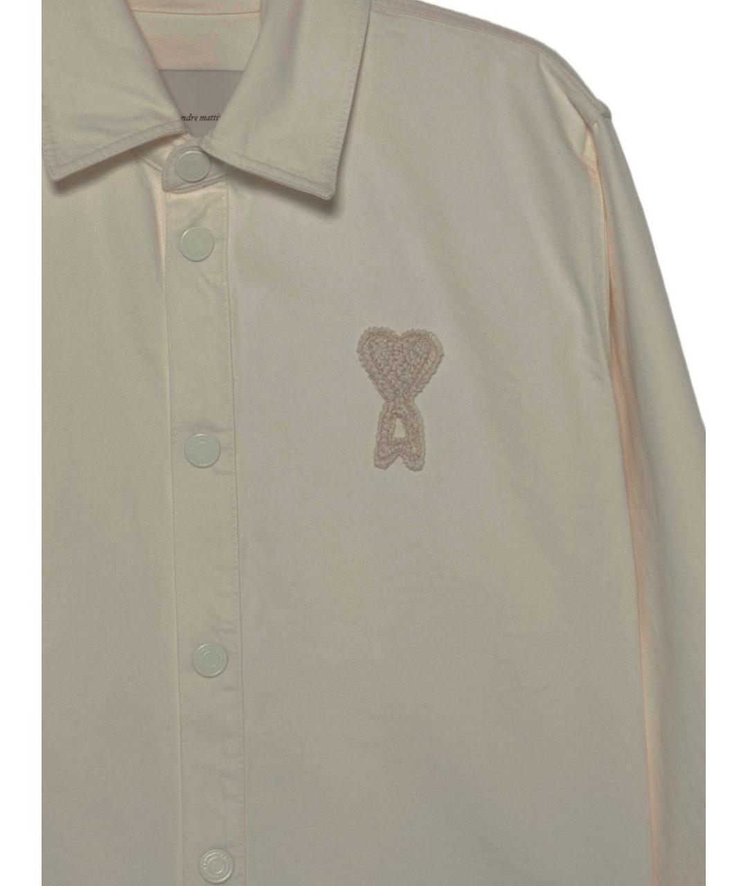 Ami Paris Бежевая рубашка, фото 3