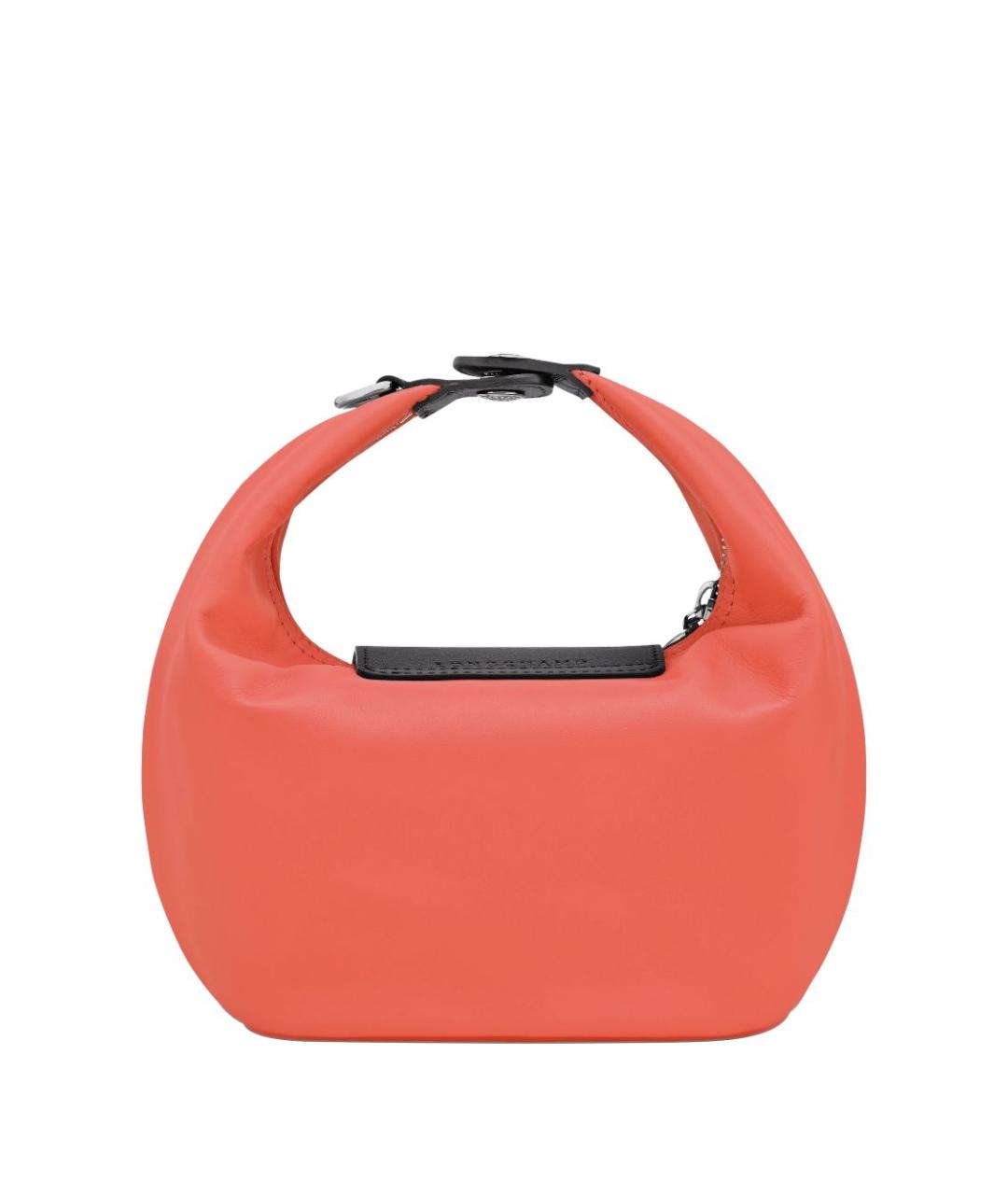 LONGCHAMP Оранжевая сумка с короткими ручками, фото 2