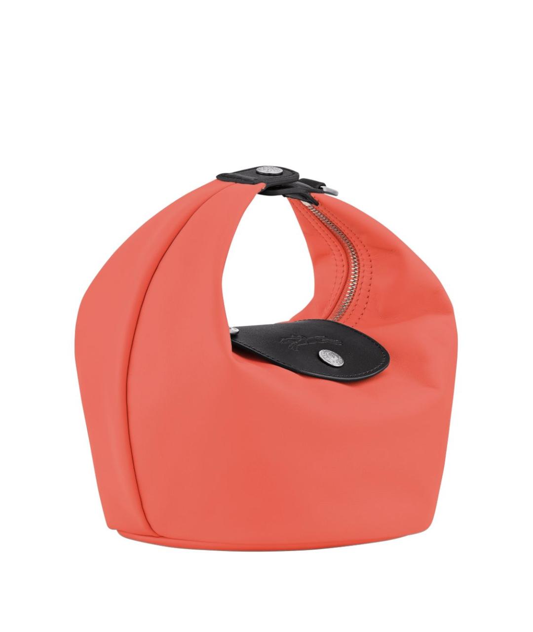 LONGCHAMP Оранжевая сумка с короткими ручками, фото 3