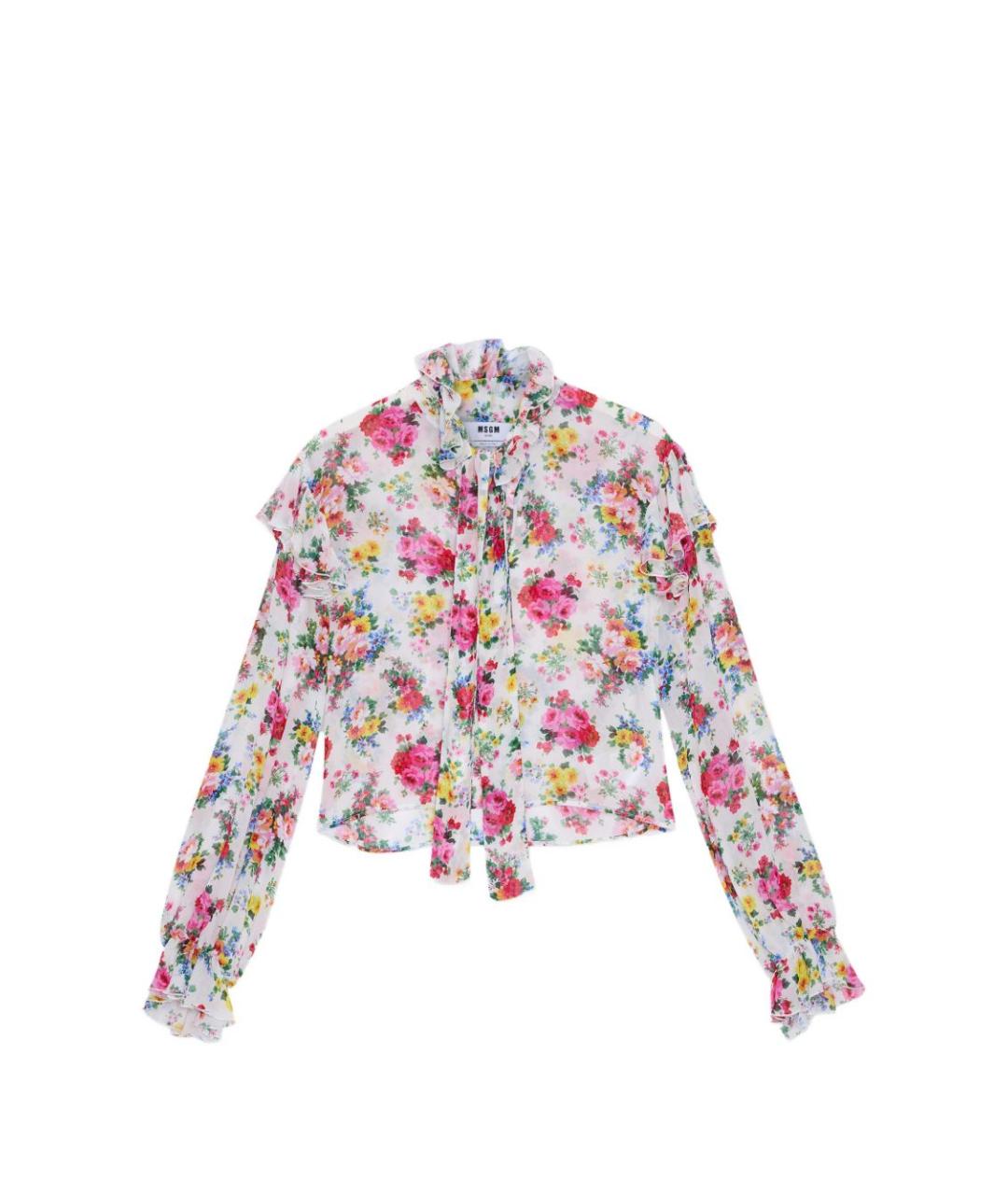 MSGM Мульти вискозная рубашка, фото 6